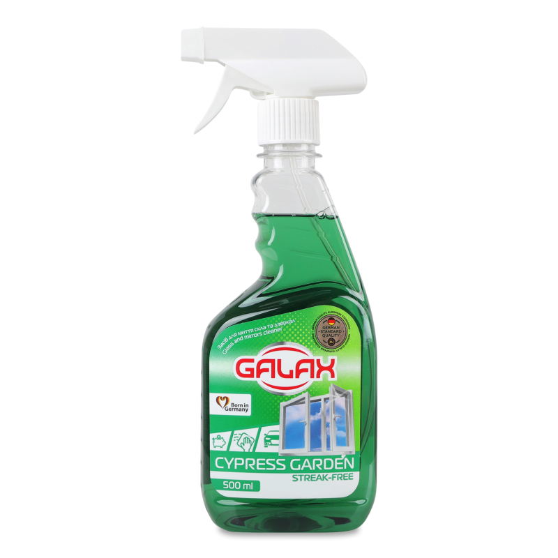 Засіб д/миття скла та дзеркал Кипарисовий сад 500мл спрей Galax
