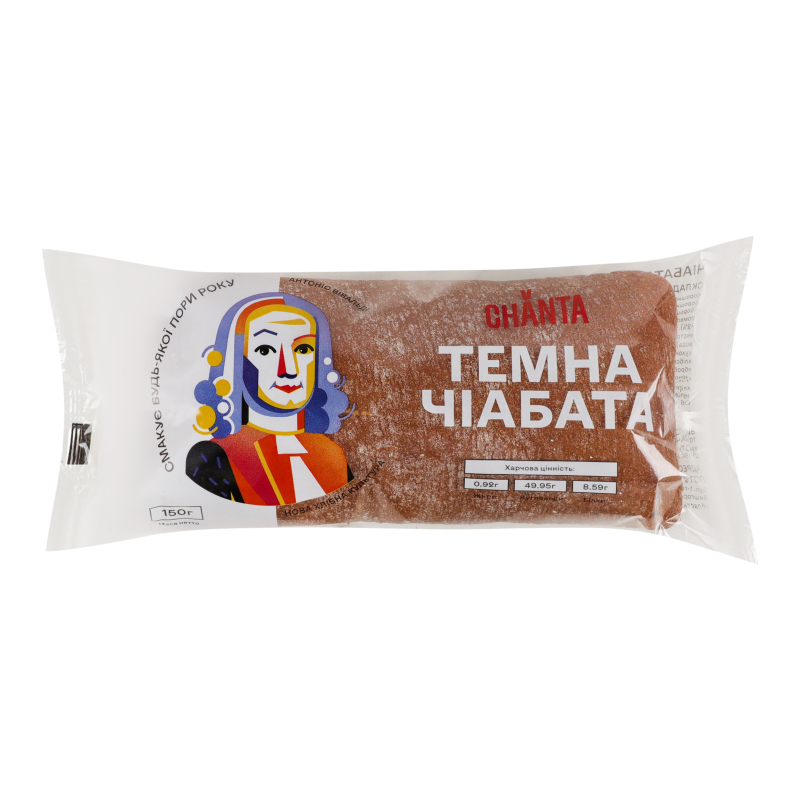 Чіабата Темна Chanta м/у