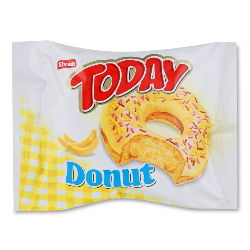 Донат Тудей з бананом 50г Елван