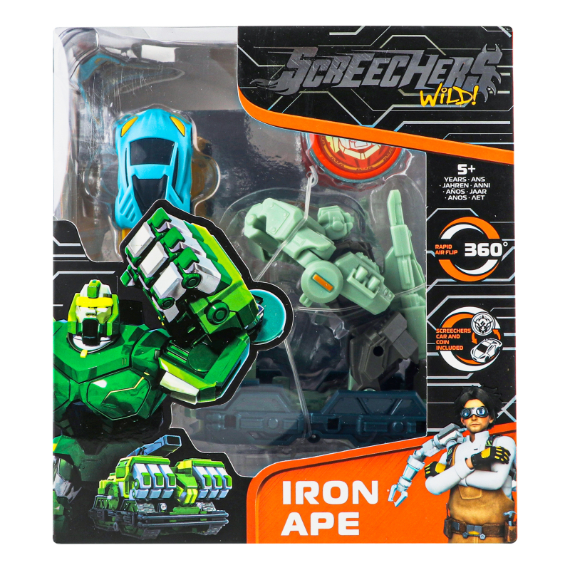 Машинка-трансформер для детей от 5лет №EU685201 Iron Ape S4 L2