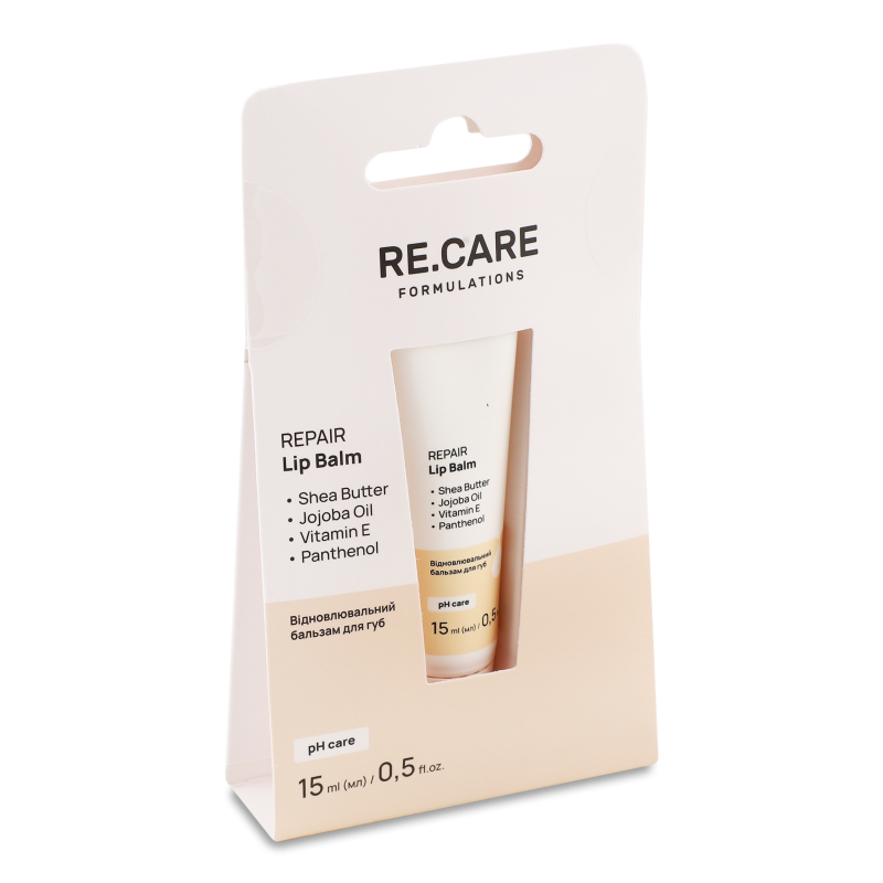 Бальзам д/губ Відновлювальний 15мл RE.CARE