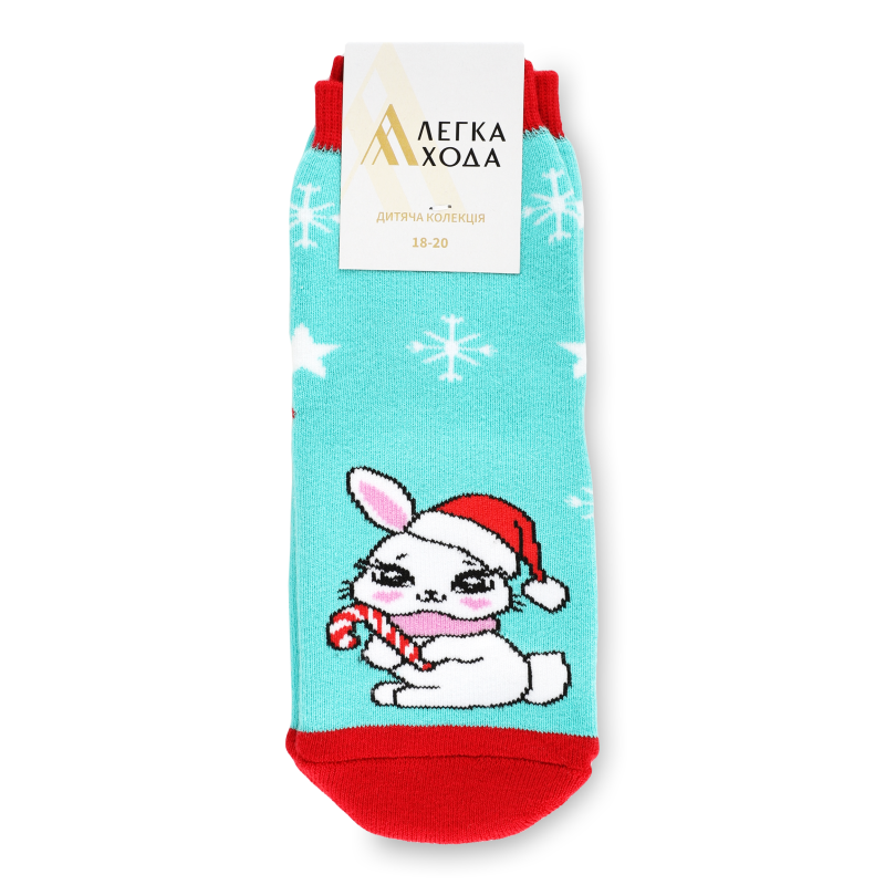 Шкарпетки дитячі м”ята р.18-20 9310 Легка хода