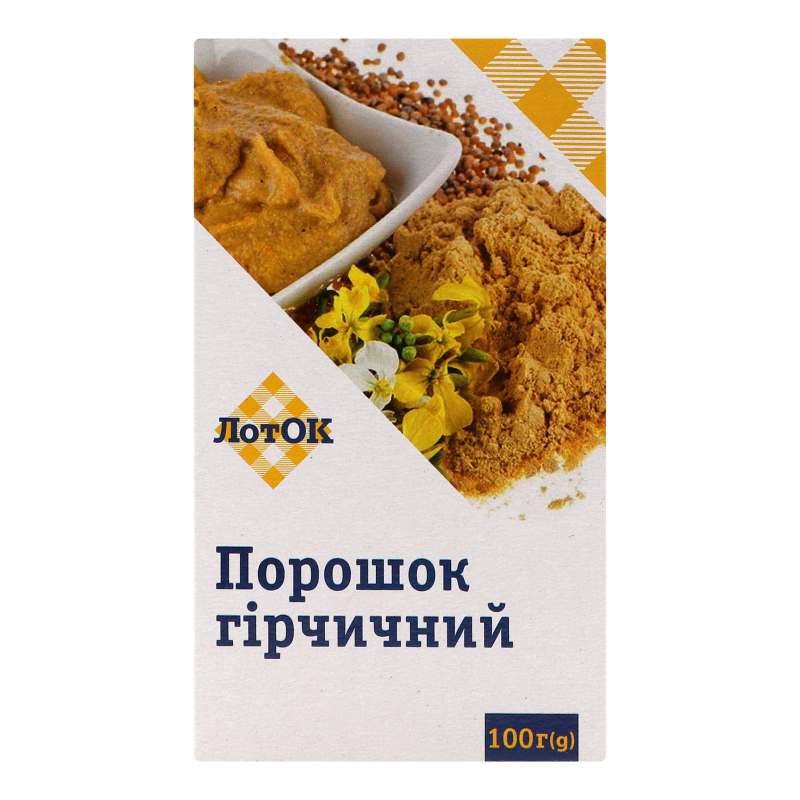 Порошок гірчичний ЛотОК к/у
