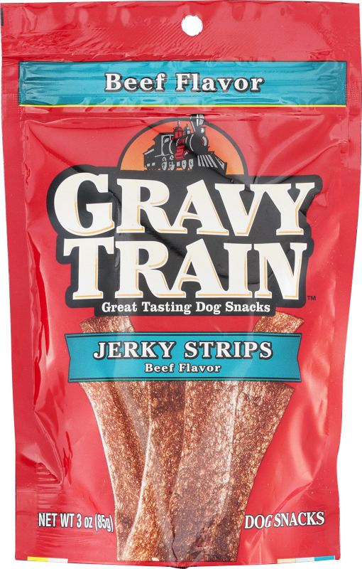 Gravy Train Jerky Strips Beef Flavor Dog Snacks Gravy Train(79100513673