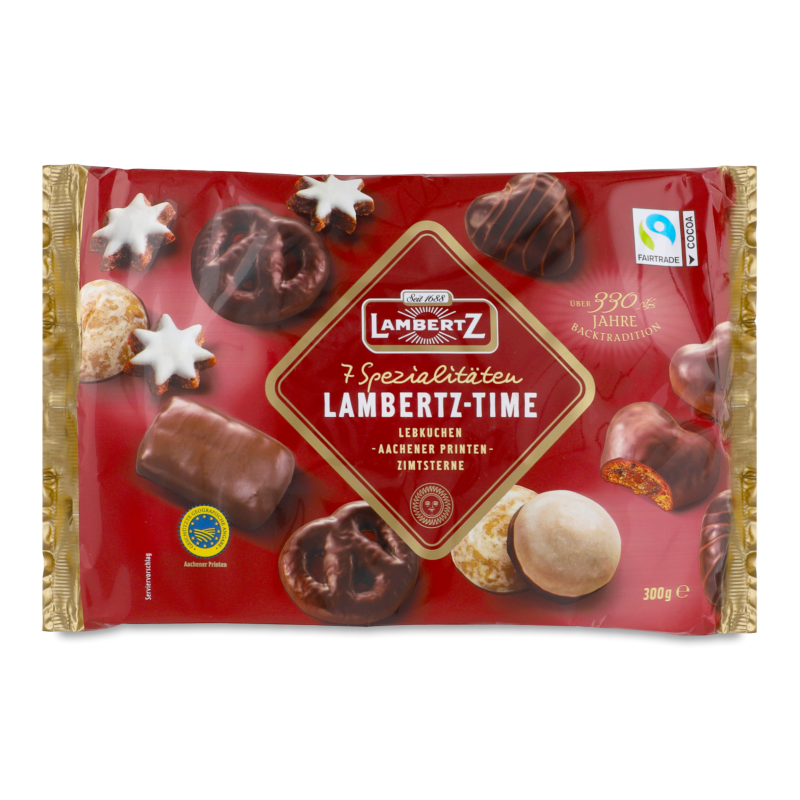 Пряники імбирні Time 300г Lambertz