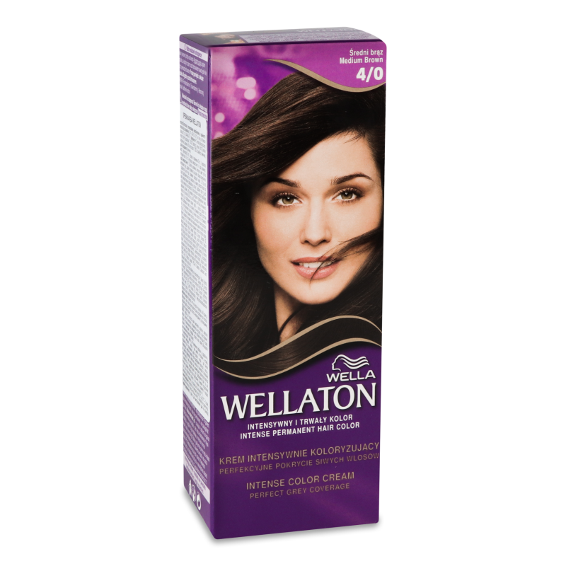 Крем-фарба д/волосся Інтенз 4/0 Темний шоколад Веллатон