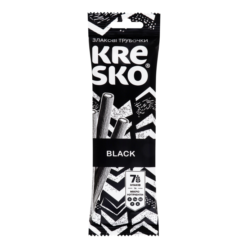 Трубочки мультизлакові Black Kresko м/у