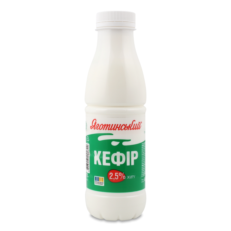 Кефір 2,5% 450г пет Яготинське