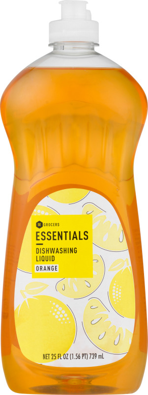 Essentials Dishwashing Liquid Orange Essentials(607880100532 ...