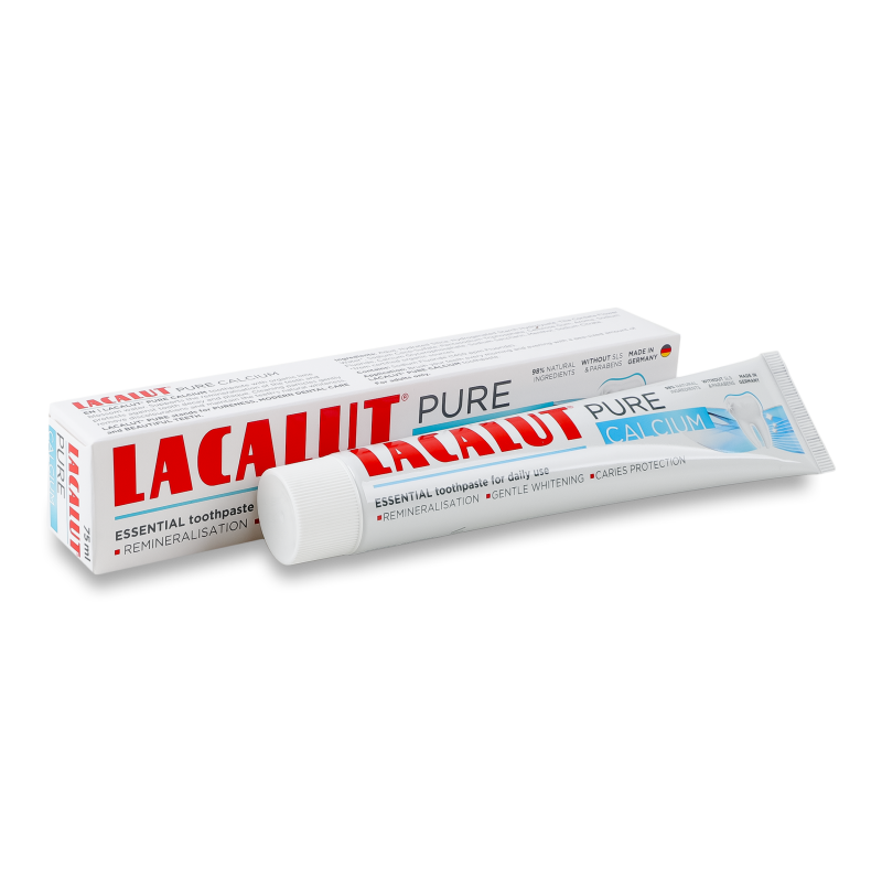 Паста зубна Pure Calcium 75мл Lacalut