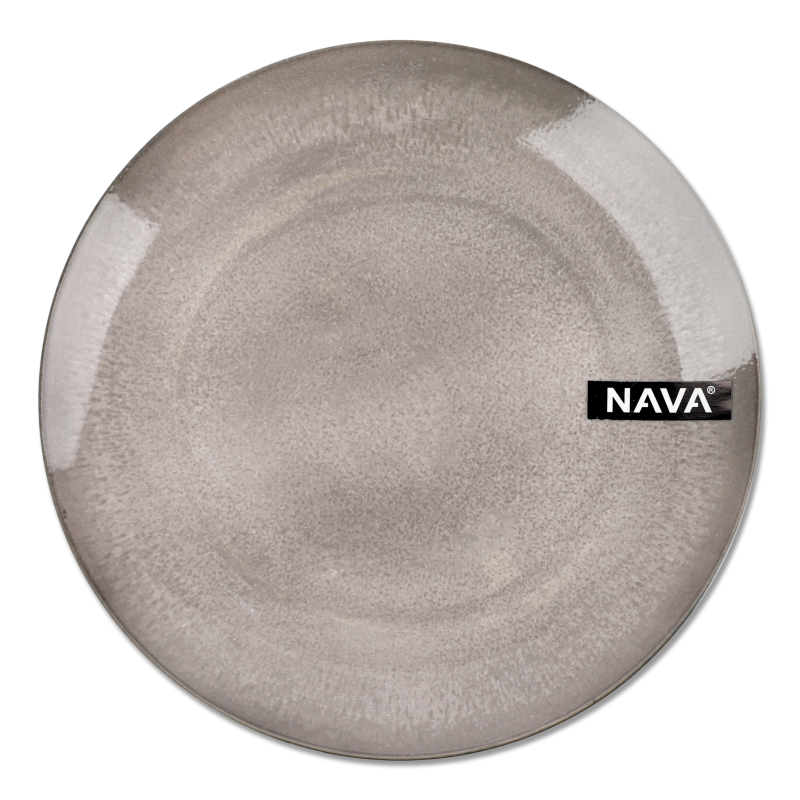 Тарілка десертна Alexandra сіра порцеляна 19см Nava