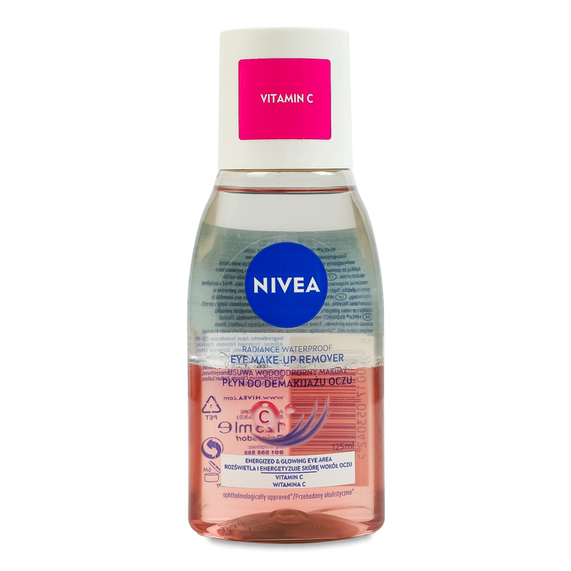 Засіб д/зняття макіяжу з очей Сяяння шкіри 125мл Nivea