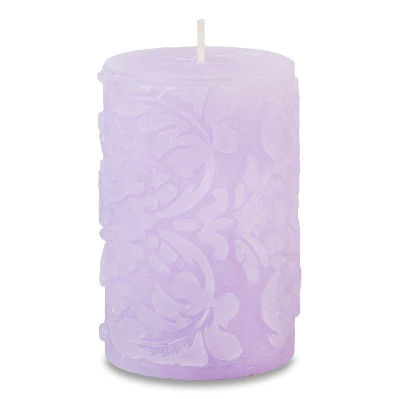 Свічка Барокко бузок B*С07*10/1-4.1 Candy Light