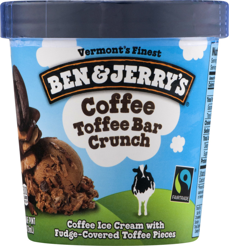 Ben & Jerry's Vanilla Toffee Bar Crunch Ice Cream Ben & Jerry's