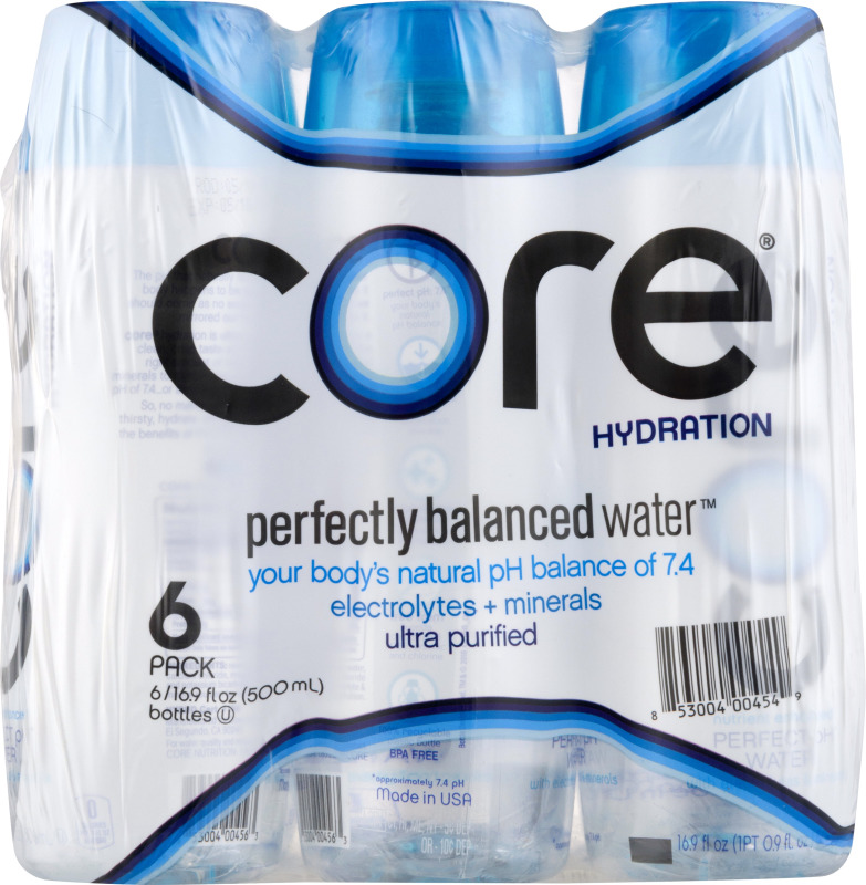 Core Hydration Water 6 PK Core Hydration(853004004549) customers