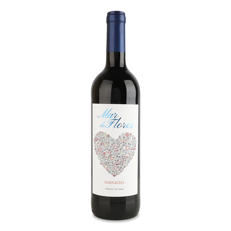 Вино Garnacha червоне сухе 13% 0,75л Mar de Flores