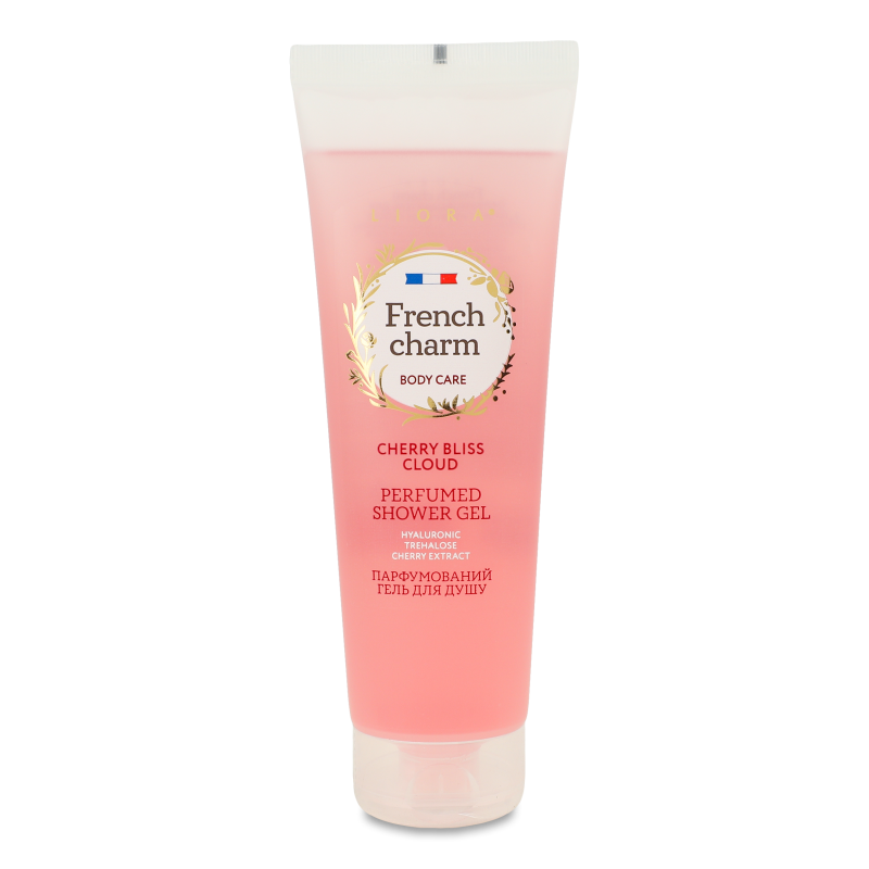 Гель д/душу French charm Cherry bliss cloud парфумований 260мл Liora