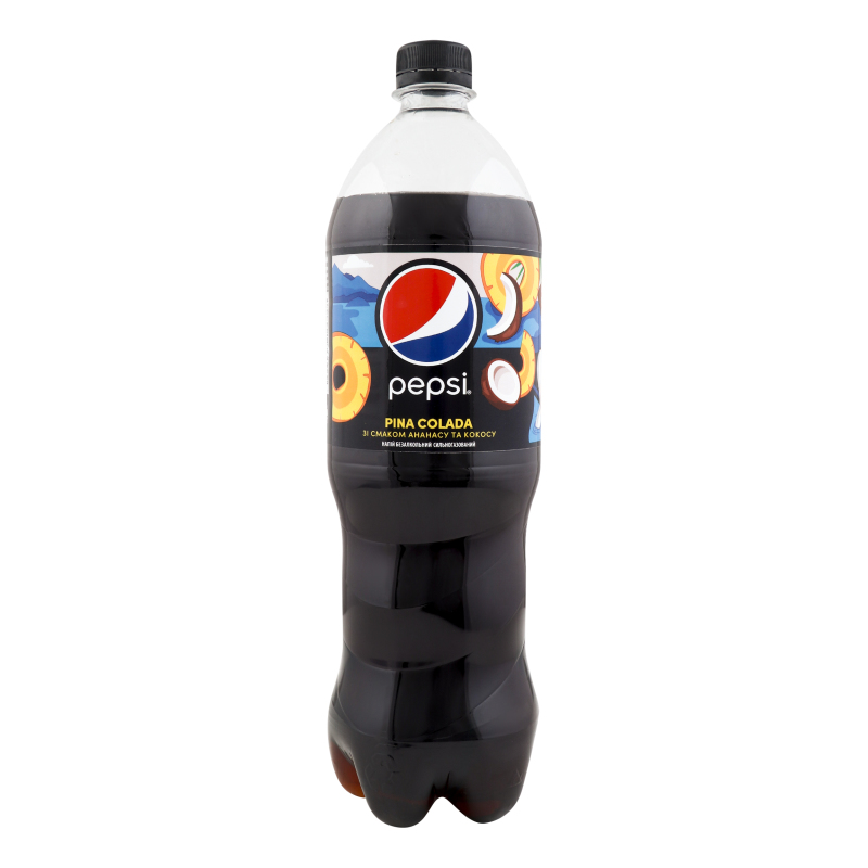 Напій безалкогольний сильногазований зі смаком ананасу та кокосу Pina colada Pepsi п/пл