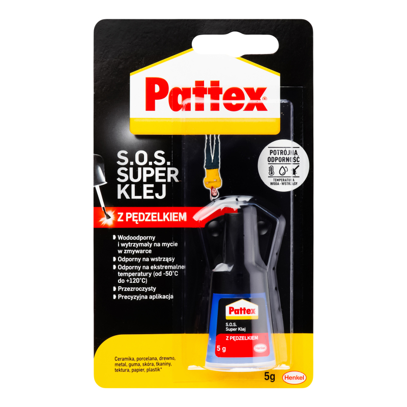Супер клей с кисточкой Pattex 5г Pattex(5900364535796): купить в ...