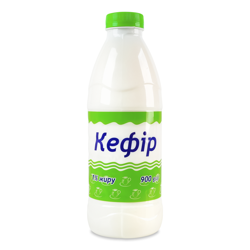 Кефір 1% 900г пет Дживальдіс