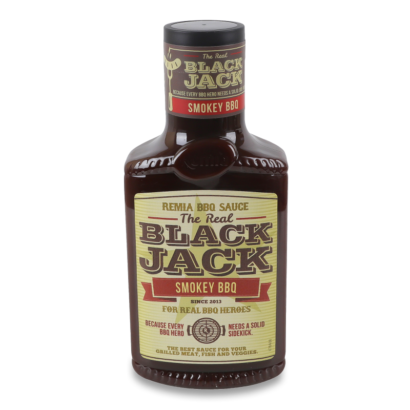 Соус Black Jack Smokey BBQ 450мл Remia