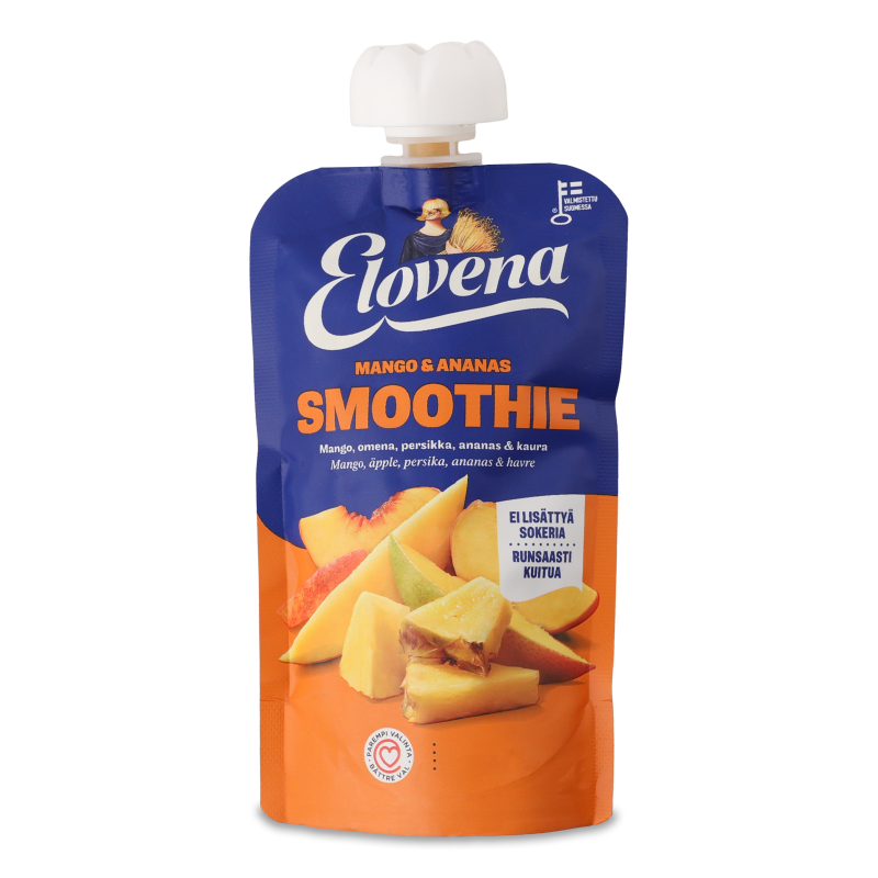 Смузі з манго та ананасу 120г д/п Elovena