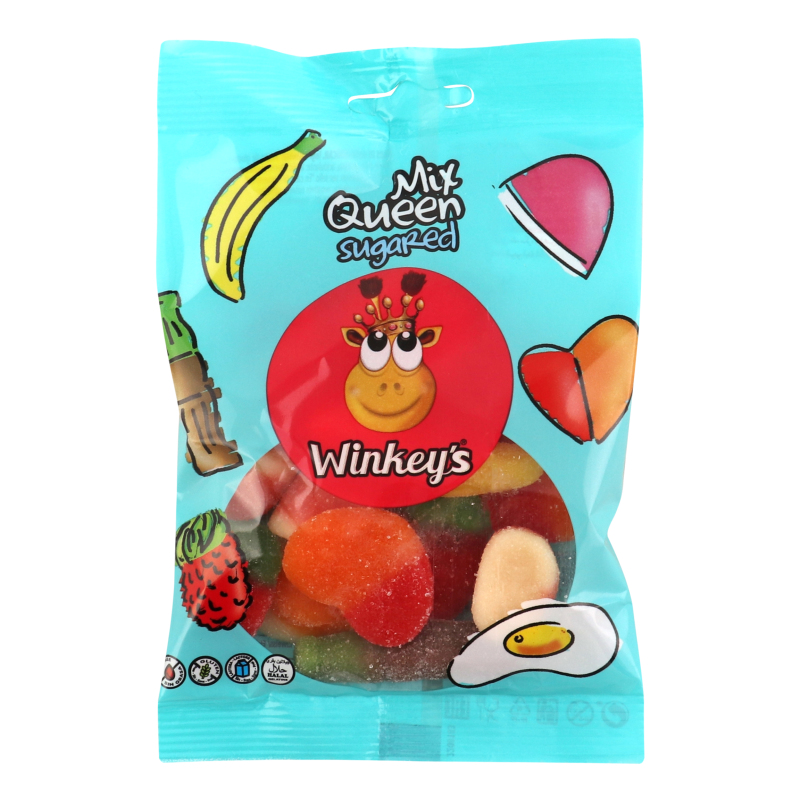 Цукерки желейні Mix queen Winkey's м/у