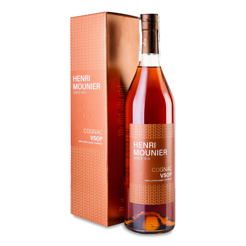 Коньяк VSOP 40% 0,7л коробка Анрі Мунье