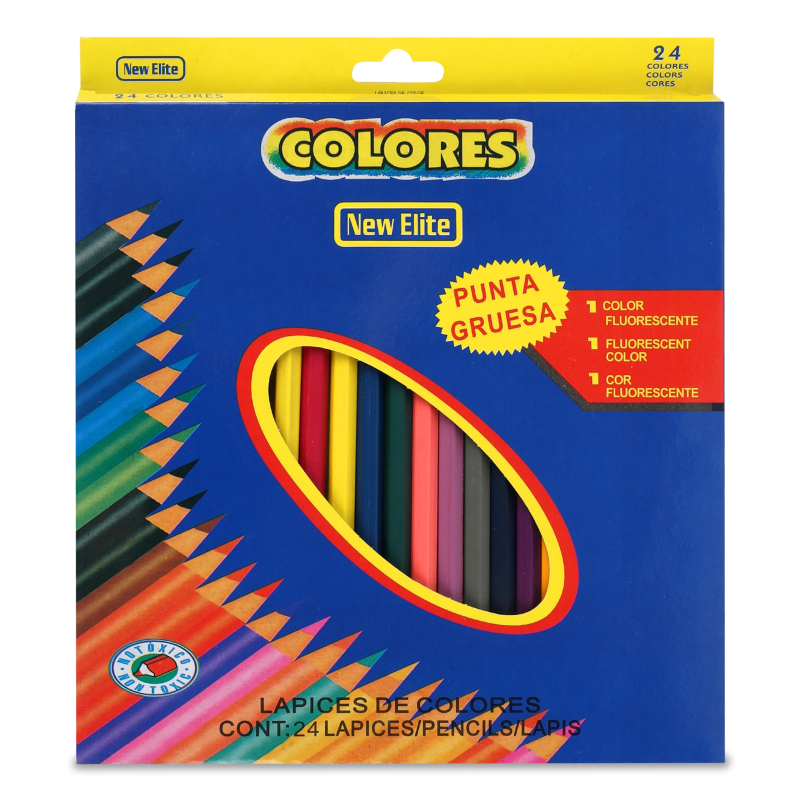 Олівці кольорові 24шт YXT23121568