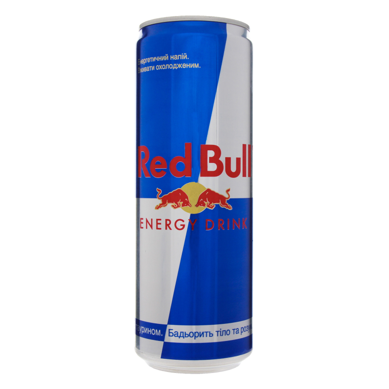 Напій energy drink з таурином б/алк Red Bull ж/б 0,473л Red Bull ...