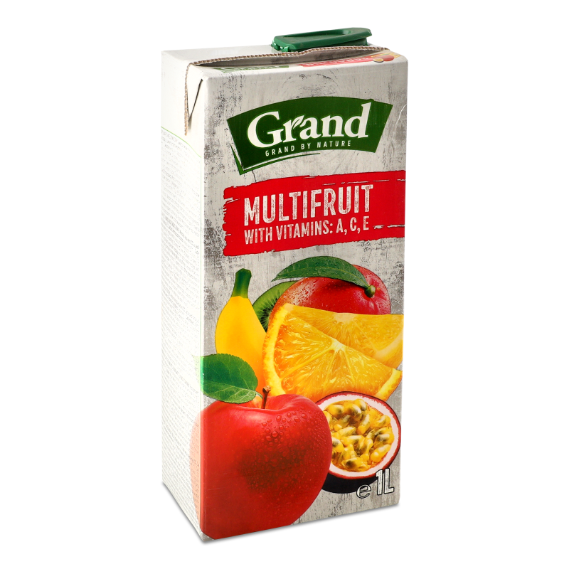 Напій мультифруктовий 1л т/п Grand