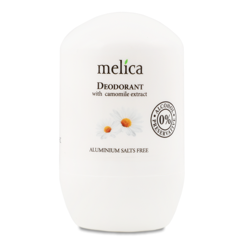 Дезодорант з екстрактом ромашки кульковий 50мл Меліса Органік