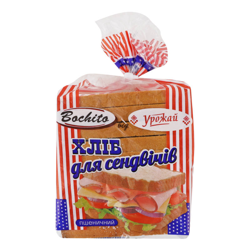 Хліб нарізний пшеничний для сендвічів Bochito м/у