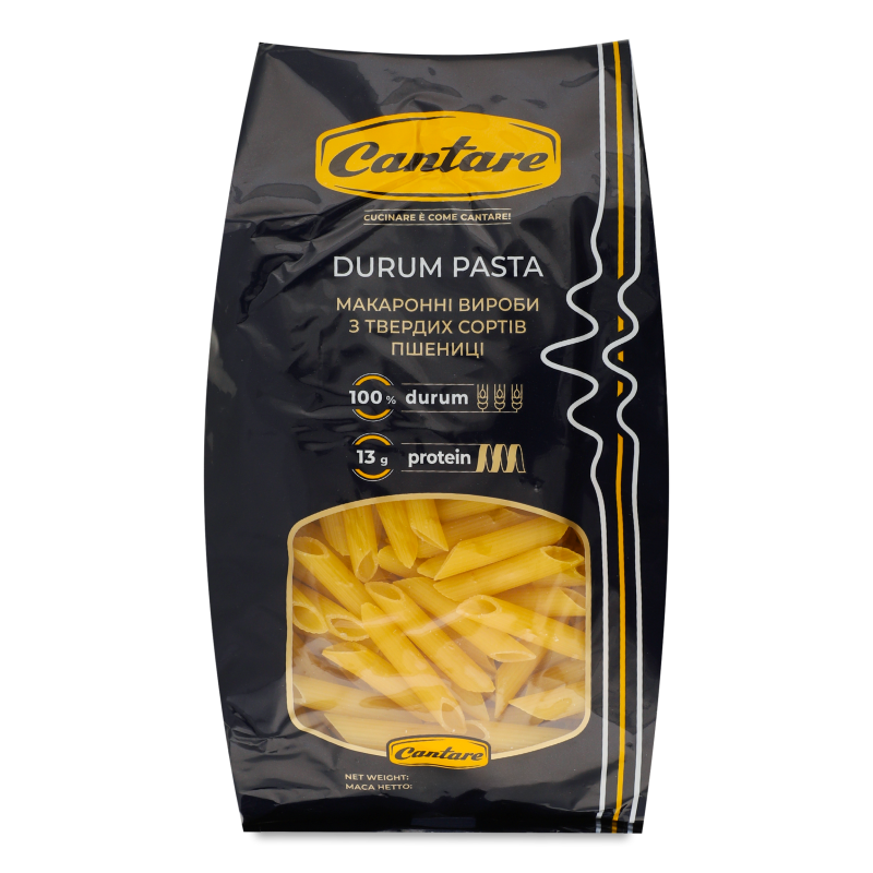 Вироби макаронні Penne Rigate 400г Cantare
