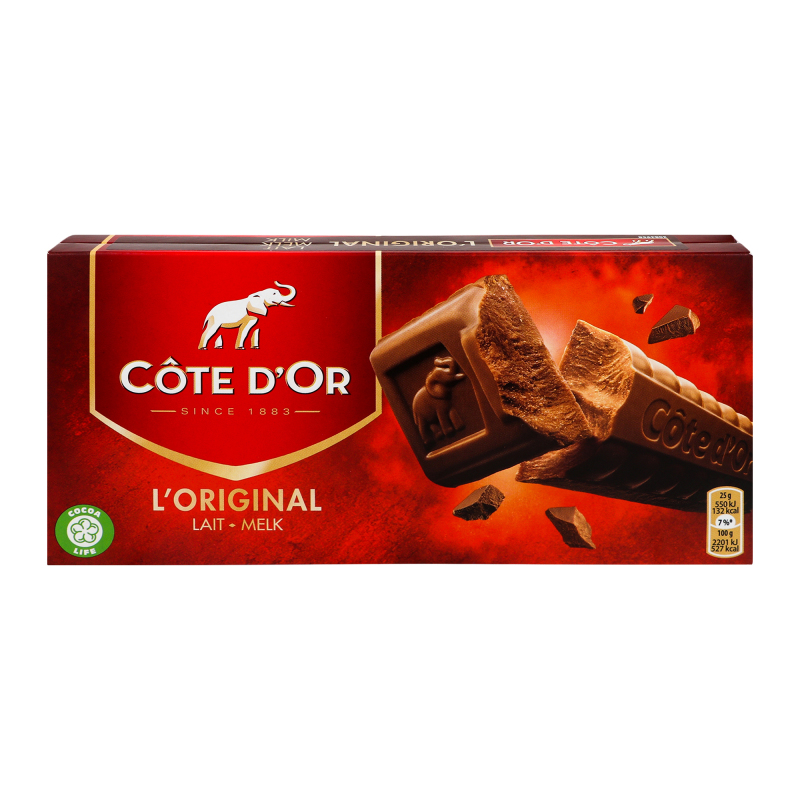Шоколад молочный Cote d'Or к/у 2х200г Cote D Or(7622210100061): купить ...