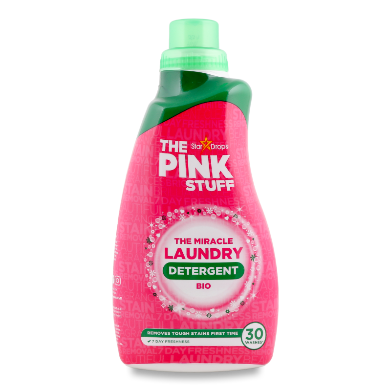 Гель д/прання Лондрі Біо 960мл Пінк Стафф