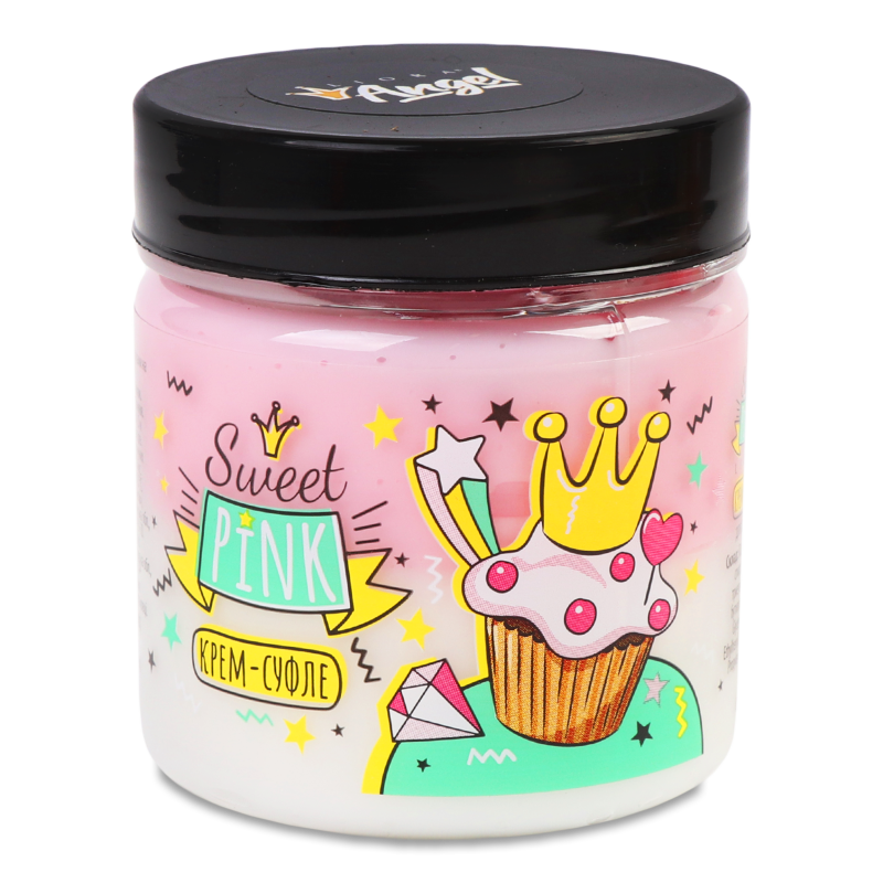 Крем-суфле д/тіла д/дівчаток Енджел Світ пінк 150мл Ліора