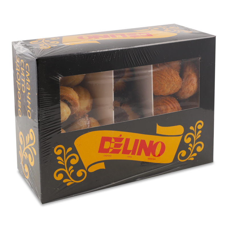 Печиво Асорті №2 Казкове асорті 550г Delino