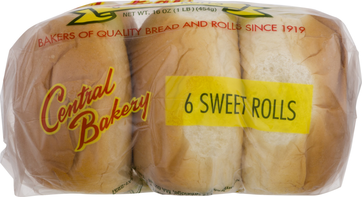 Central Bakery Sweet Rolls 6 CT Central Bakery(20129123534