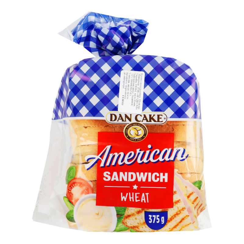 Хліб пшеничний скибковий American sandwich Dan Cake м/у