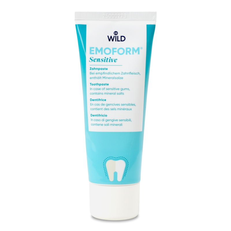 Паста зубна Sensitive з мінеральними солями та фторидом 75мл Emoform