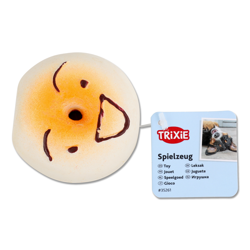 Іграшка д/собак Пончик латекс 6см Тріксі