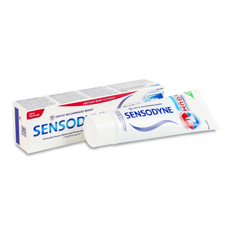 Паста зубна Чутливість зубів та захист ясен 75мл Sensodyne