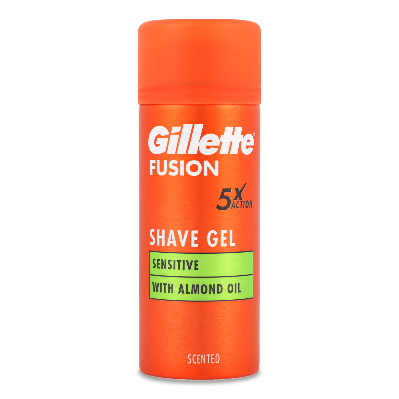 Гель д/голiння Фьюжин 5 д/чутливої шкіри 75мл Джилет