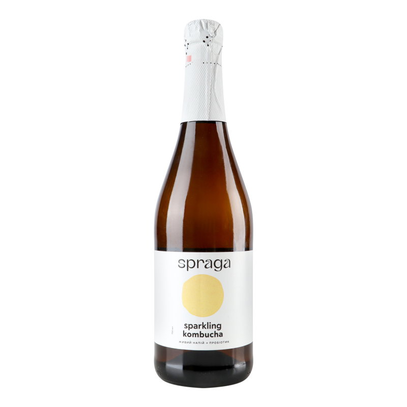 Напій безалкогольний слабогазований Sparkling Kombucha Spraga с/пл