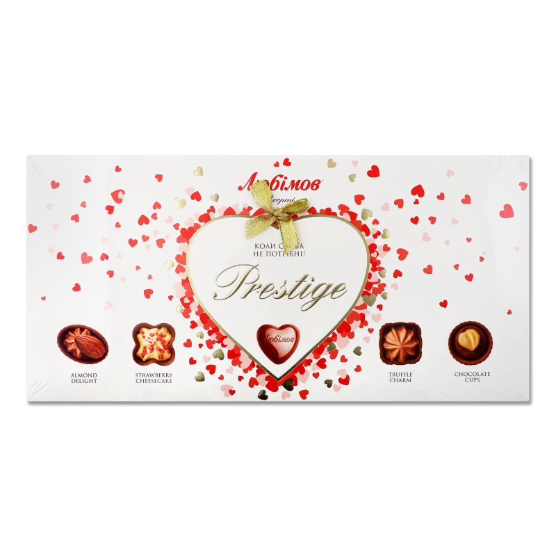 Цукерки Prestige Асорті 286г Любімов