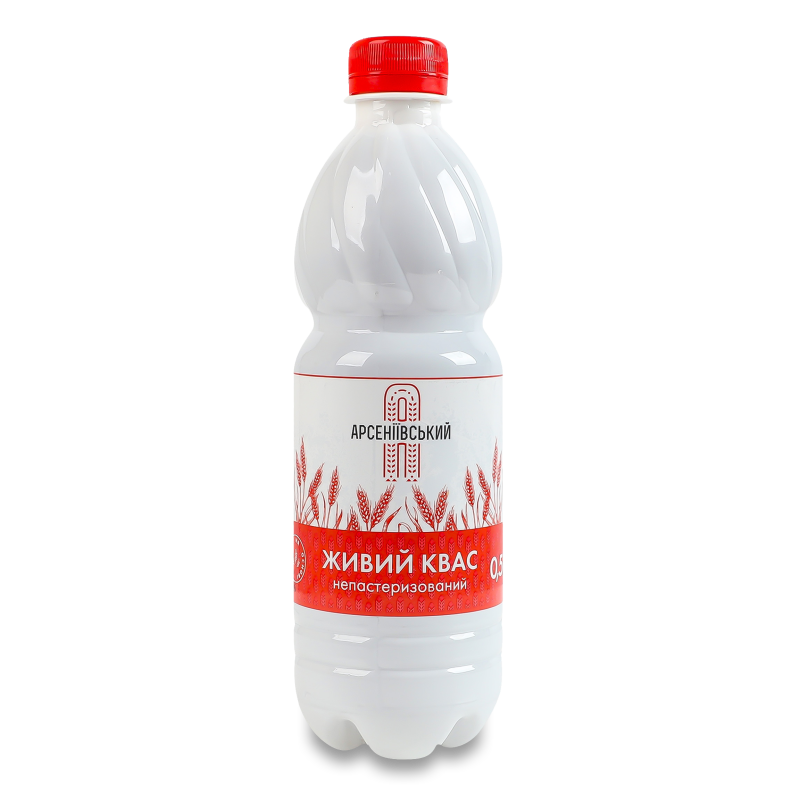 Квас живий 0,5л пет Арсеніївський