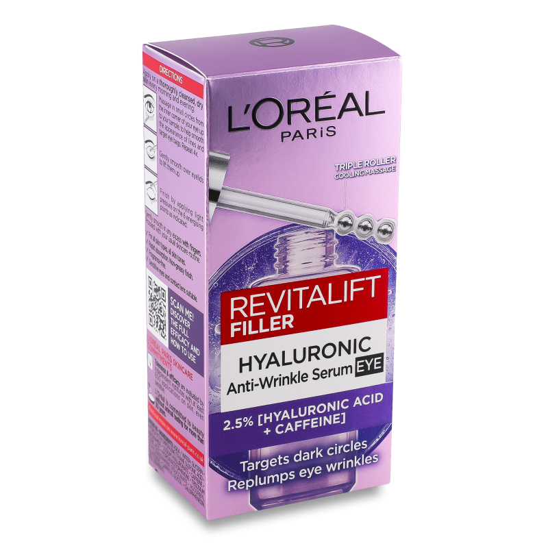 Сироватка Ревіталіфт Філлер д/шкіри навколо очей 20мл Лореаль