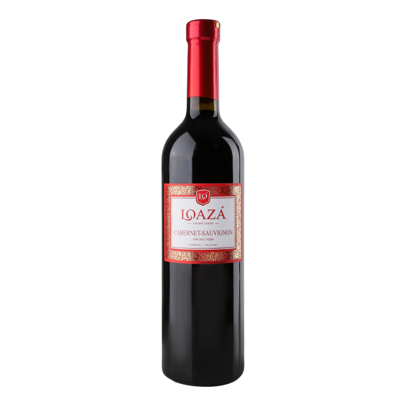Вино 0.75л 11-15% красное сухое Cabernet-Sauvignon Loaza бут Loaza