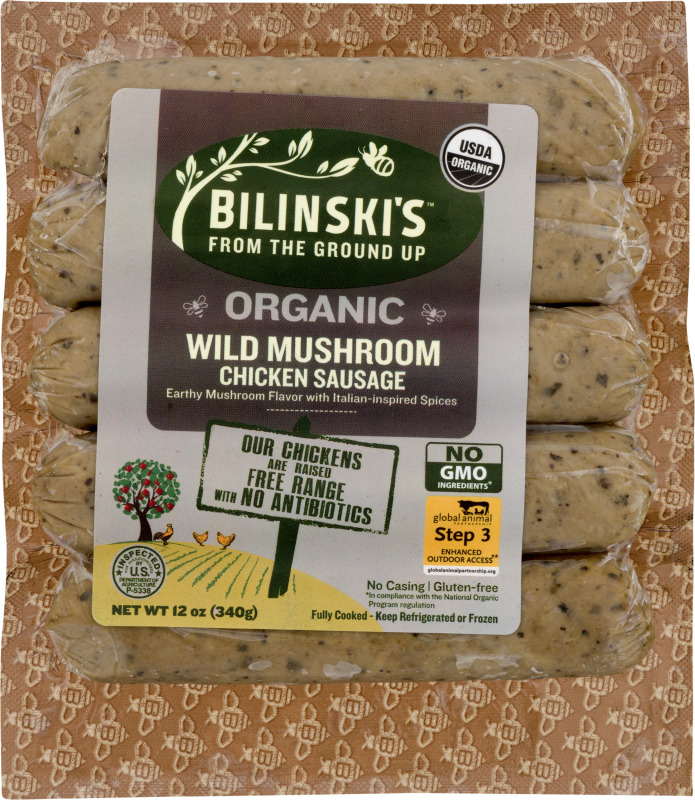 Bilinski's Organic Fully Cooked Chicken Sausage cafecentralmugron.fr